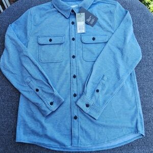 Goodfellow & Co Light Blue Casual Button-Down Shirt